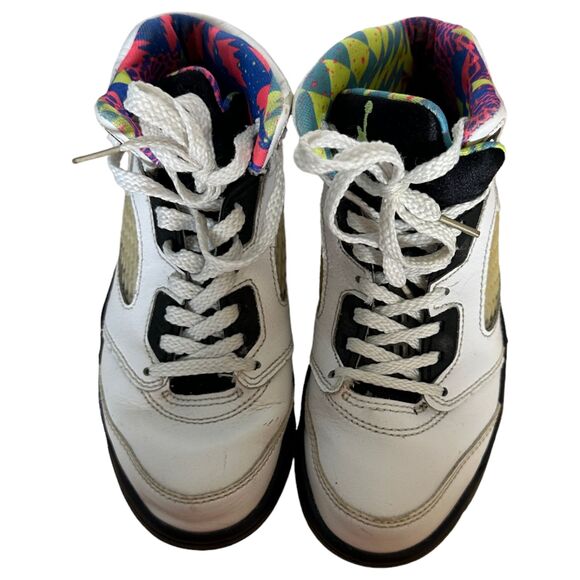Nike Air Jordan 5 Retro Bel-Air Fresh Prince DB3026-100 Youth Size 1 Y - Picture 5 of 8